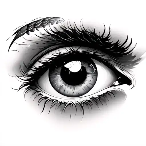 Eye With Wings