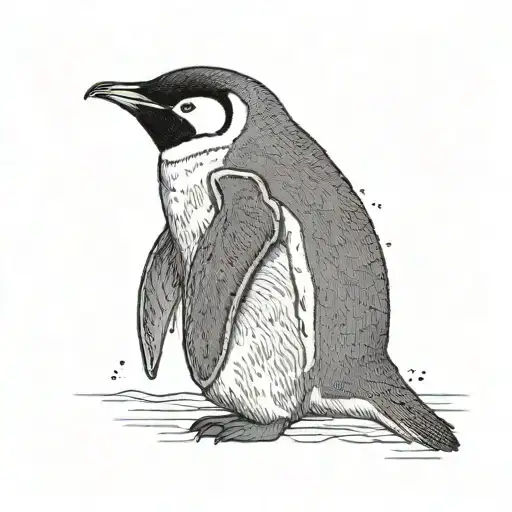 Baby Emperor Penguin