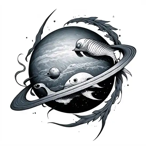 Neptune Planet Underwold Pisces