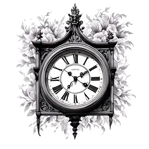 Standing Grandfather Clock