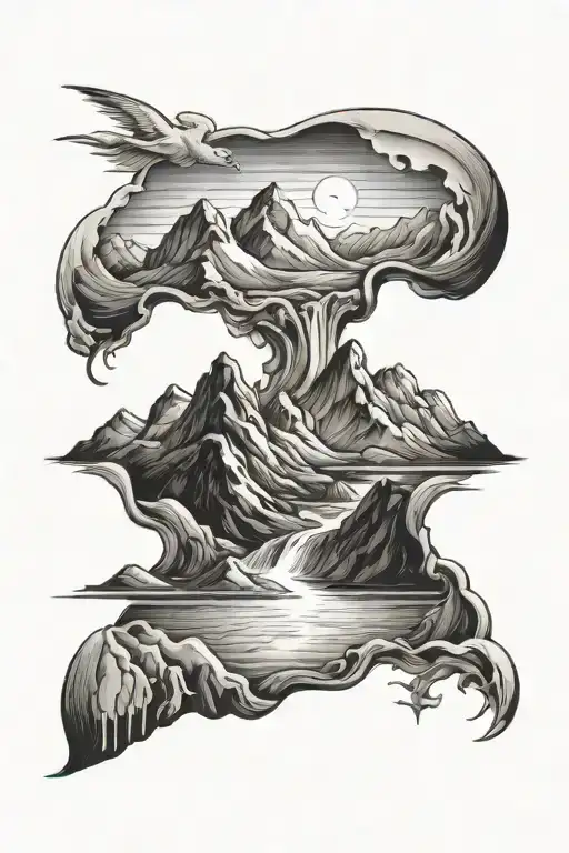 Mountains Water Trauma Therapy