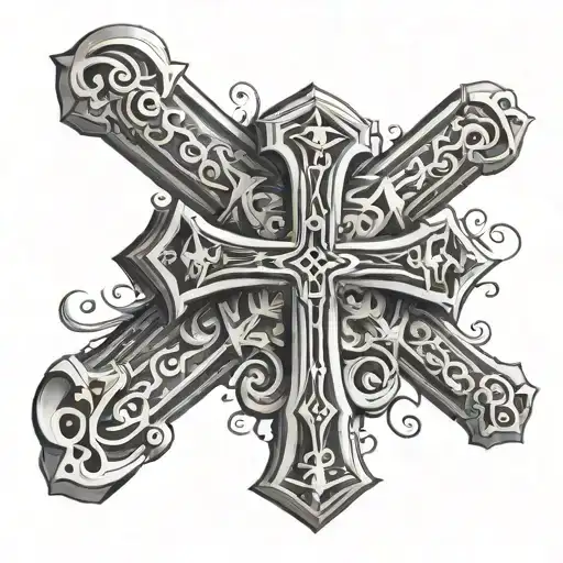 Cross Surrounded