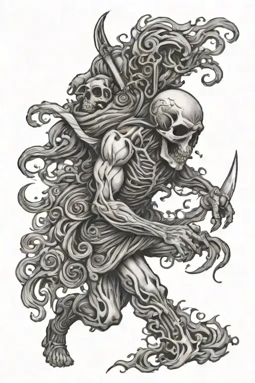 Life Death Time Running