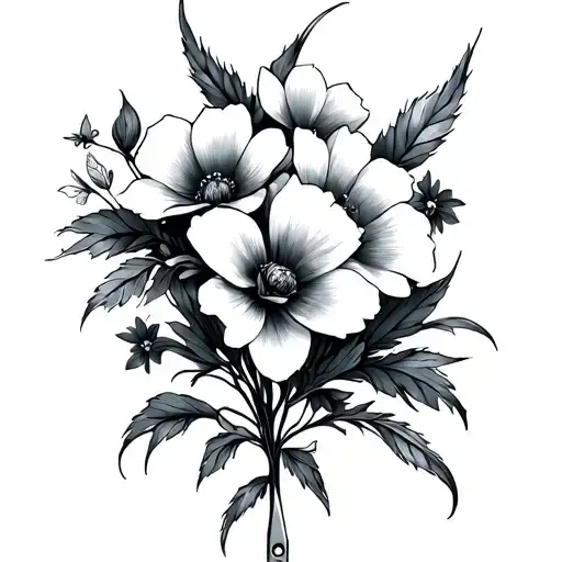 Scissors Flowers 23