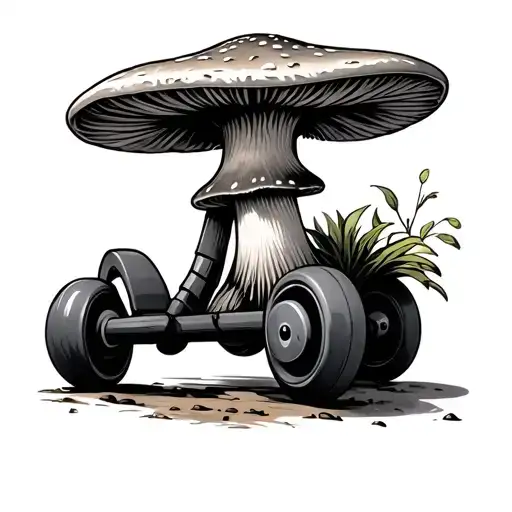 A Mushroom With Training Wheels