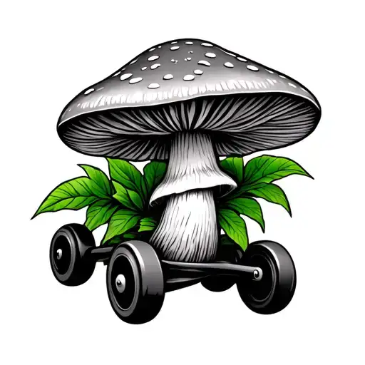 A Mushroom With Training Wheels