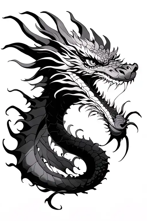 Haku Dragon From Spirited Away