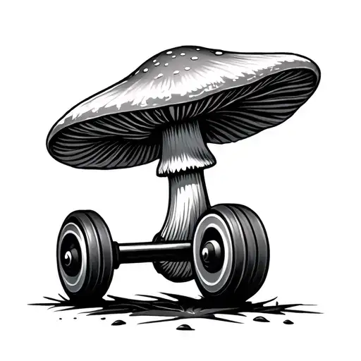 A Mushroom With Training Wheels