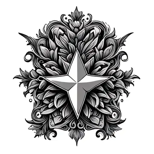 Texas And Filigree Design