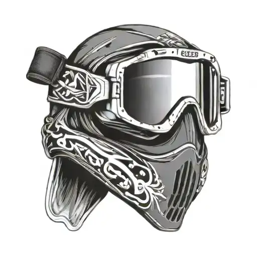 Motocross Goggles With Strap