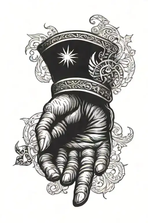 Turkish Turkic Paganism Aggressive Far Right Hand