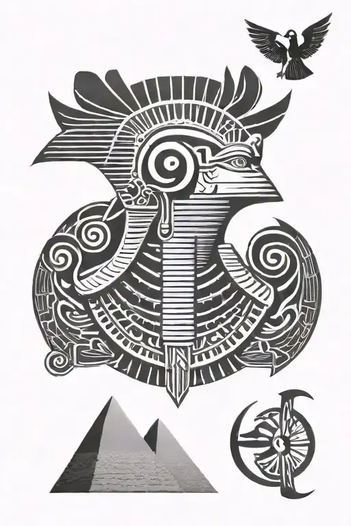 Egyptian And Hieroglyphics