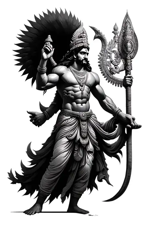 Hindu God Parashurama