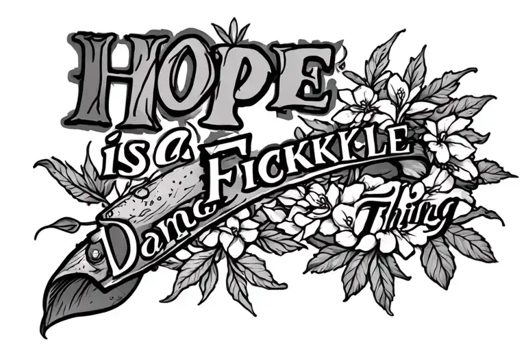 Hope Is A Fickle Dangerous Thing