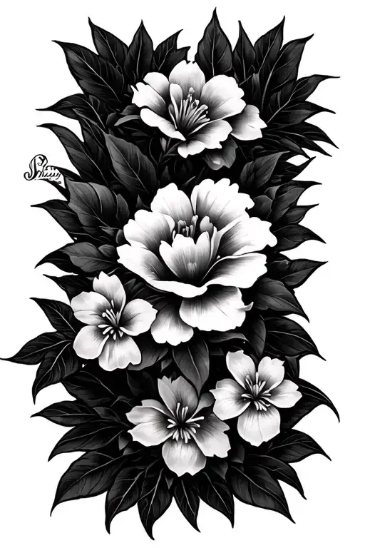 Hawaii Flowers And Japan