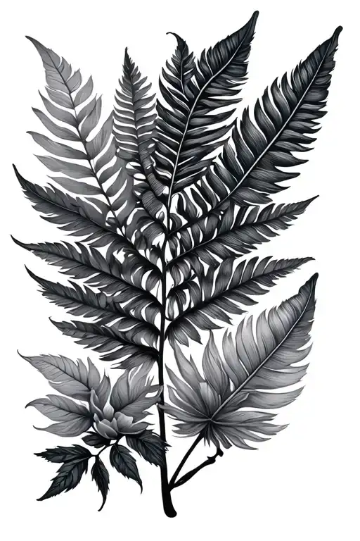 Rose Feather Fern
