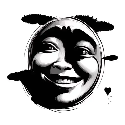 Smiley Face On Face