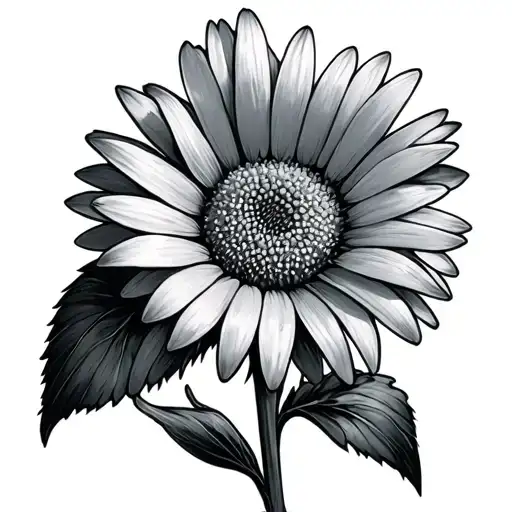 Daisy With Shull Hand