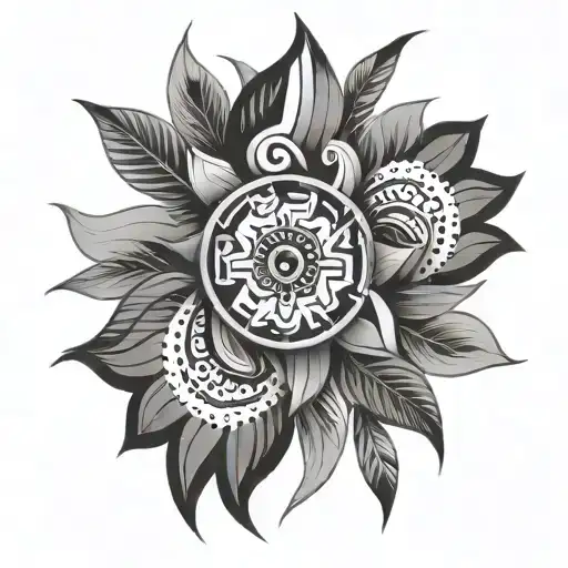 Indigenous Tattoo Design Inspired