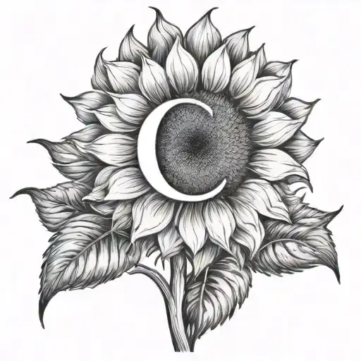 Sunflower And The Letter C
