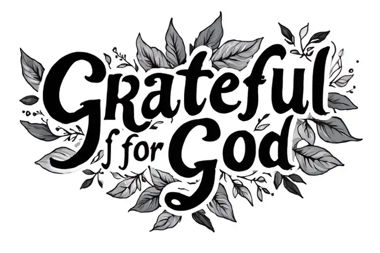 Grateful For God