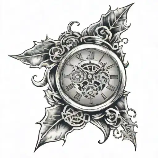 Broken Watch Face 7 O'clock