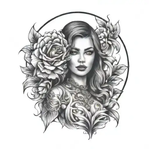 Beautiful South Woman Posing