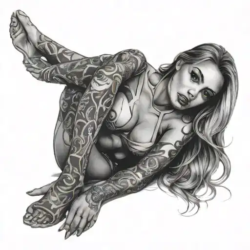 Beautiful Sluty Woman Posing