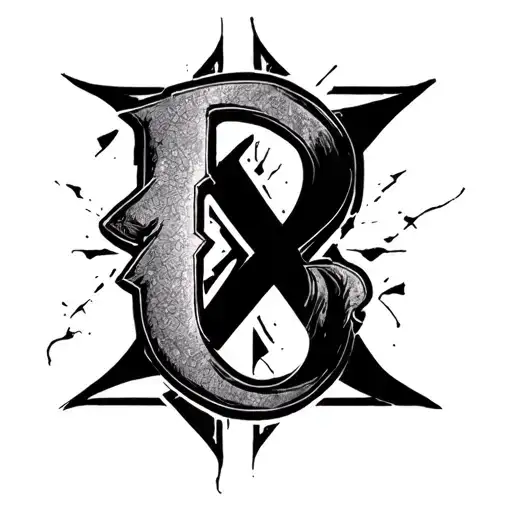 Intertwined Letter R And X Makes Breach In My Apathy