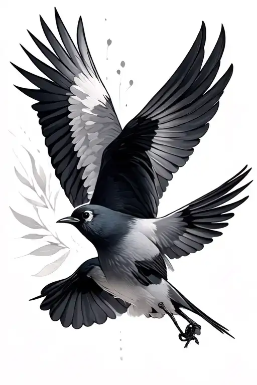 Small Birds Flying