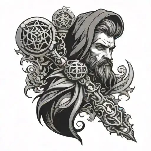 Vox Machina Critical Roll Drawn