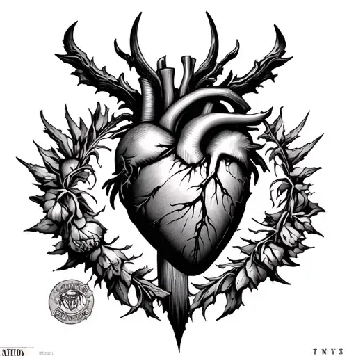 Brand Of Sacrifice And Chitch Flour From Berserk Covering Up Preexisting Heart