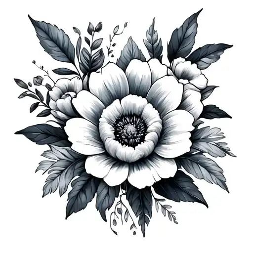 August And March And May And June Birth Flower