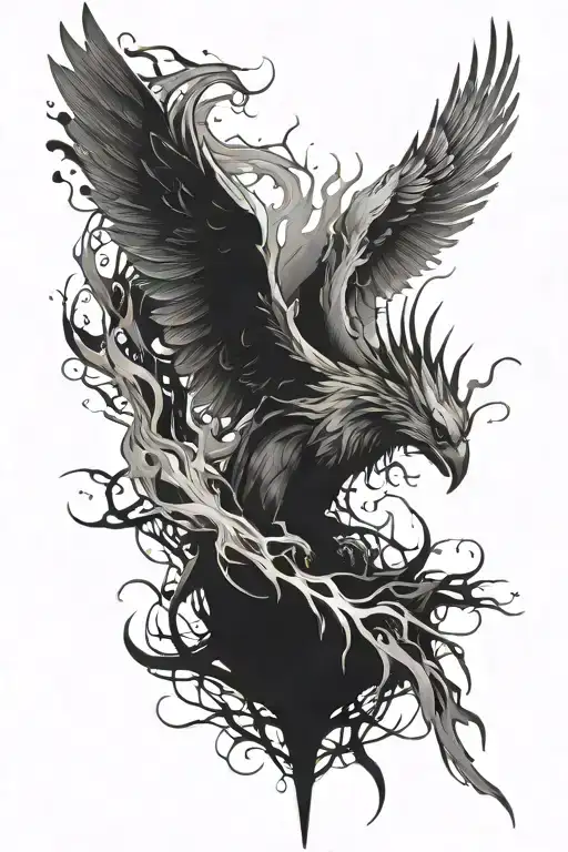 Phoneix Rising From The Ashes