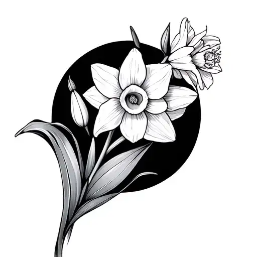 Daffodil And Narcissus Bouquet