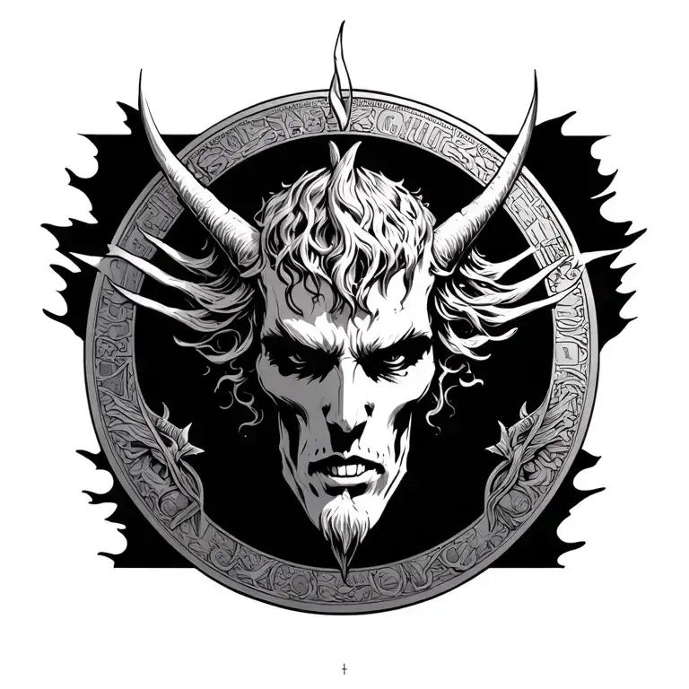 Lucifer Coin Inspired