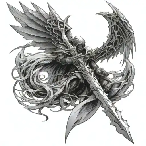 Tyrael Angel Sword