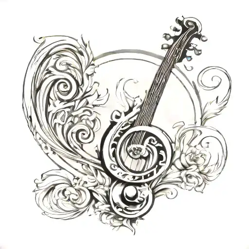 Bass Clef One Girl Two Boys Hand And Puts