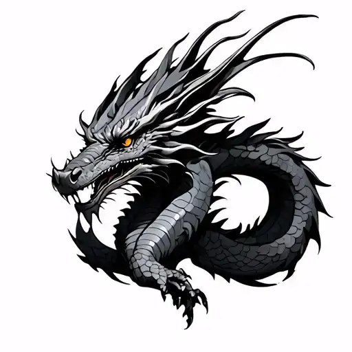 Dragons Tattoo On The Collarbone Are Small Elegant