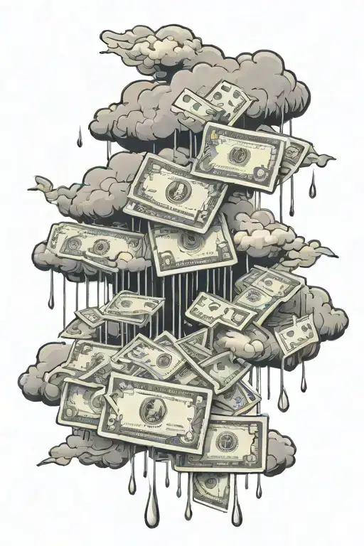 A Cloud That Is Raining Money