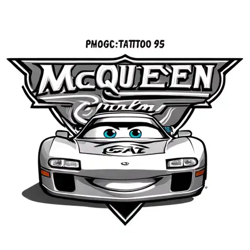 Mcqueen Cars And 95 Logo