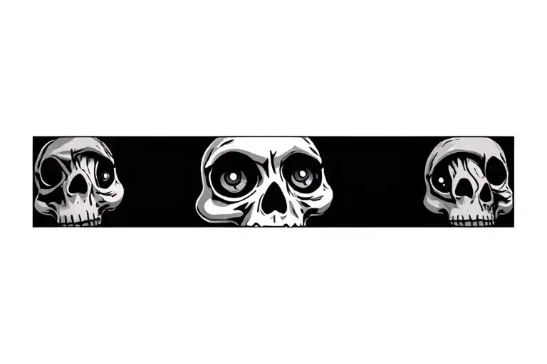 Voodoo Skull Button Eyes