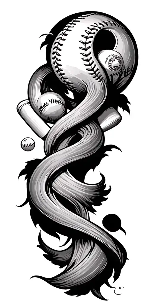 Baseball Track 4 Kids Family Tree Intertwined