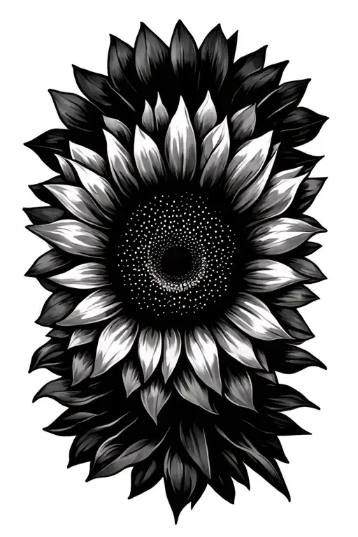 Sunflower Sleeve Design