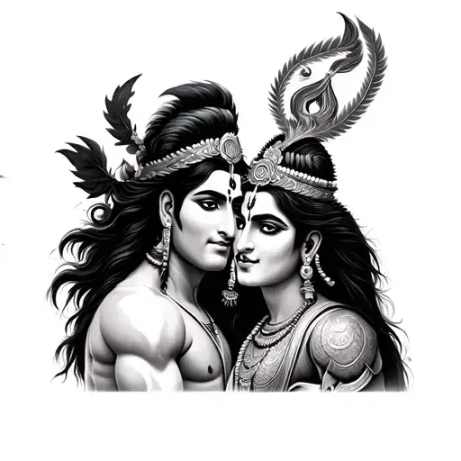 Mahadev And Rudra Sharing