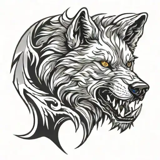 Dire Wolf Surrounded