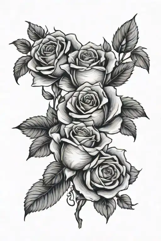 Name Written Roses