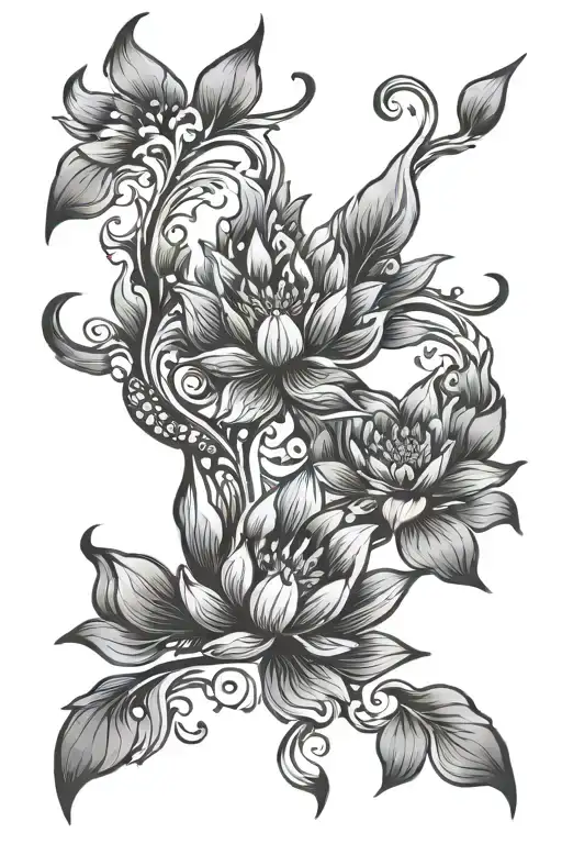Lotus Flower Phoenix