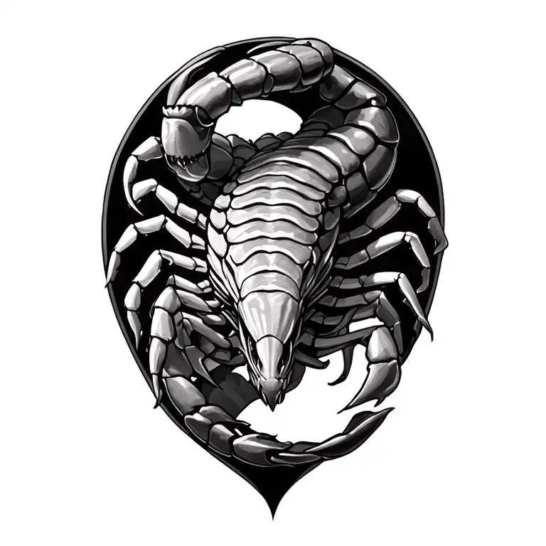 Scorpion Emerging Representing Imagination