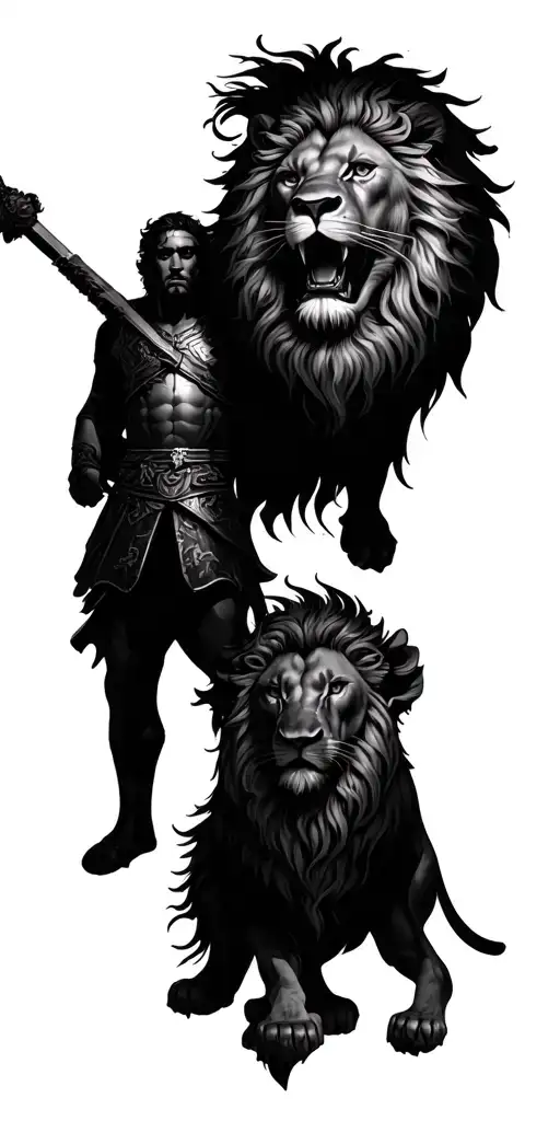 Lion & St George Killing Time